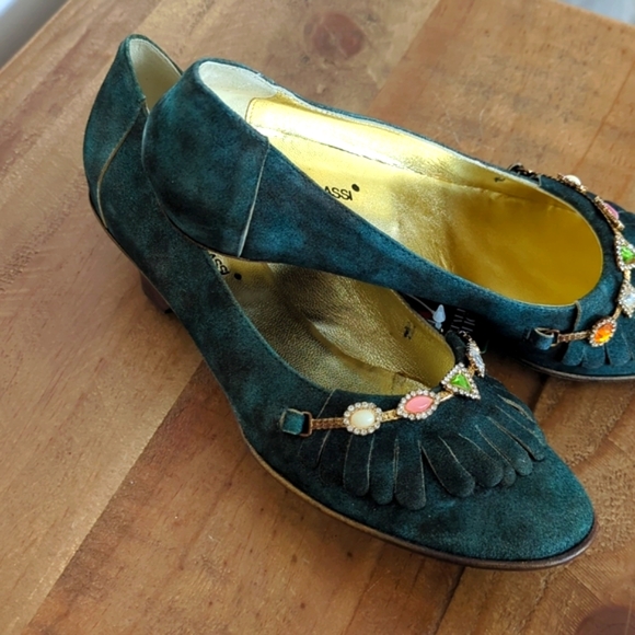 FINAL SALE 🆕🌿GIORGIO GALASSI SUEDE PUMPS🌿 - Picture 11 of 12